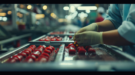 An engineer is operating a machine in a factory, utilizing engineering skills and working with metal. AIG41の素材