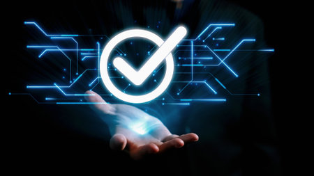 Business person enforces strict quality assurance protocols, ensuring QC and QA standards are met....