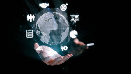 Business person master global marketing and finance with insights. Navigate the complexities of...
