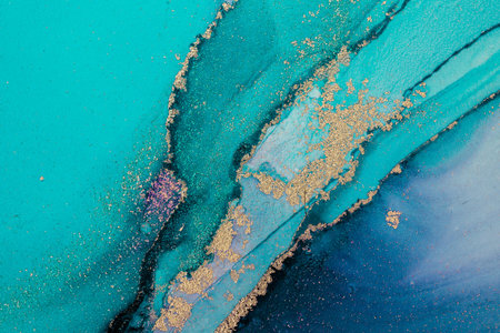 Original artwork photo of marble ink abstract art. High resolution photograph from exemplary...