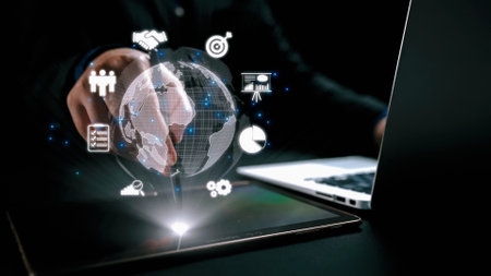 Business person master global marketing and finance with insights. Navigate the complexities of...