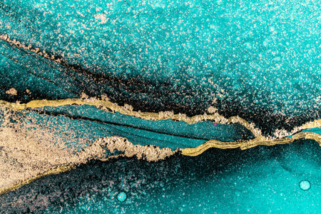 Original artwork photo of marble ink abstract art. High resolution photograph from exemplary...
