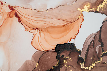 Original artwork photo of marble ink abstract art. High resolution photograph from exemplary...