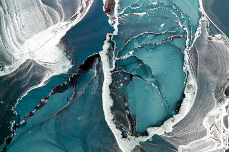 Original artwork photo of marble ink abstract art. High resolution photograph from exemplary...