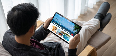 Online travel agency website for modish search and travel planning offers deal and package for...
