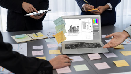 Architectural design brisk software application for architect business and professional designerの写真素材