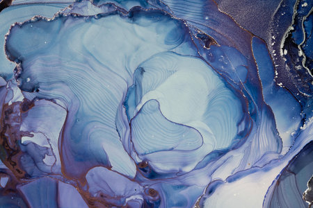 Original artwork photo of marble ink abstract art. High resolution photograph from exemplary...