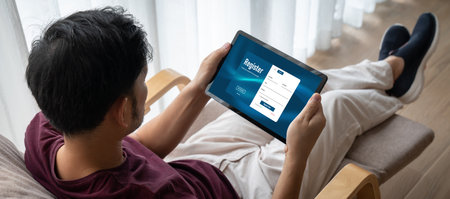 Online registration form for modish form filling on the internet website