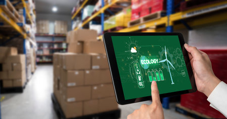 Computer Software Leading the Way in Green Business strategy and Sustainability, promoting...
