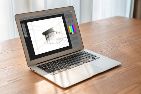 Architectural design modish software application for architect business and professional designer