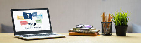Help screen on the website provide answer to FAQ frequently asked question snugly with knowledge...
