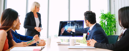 Compliance system for modish online corporate business to meet quality standardの写真素材