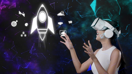 Explore the intersection of technology and business with virtual reality, enhancing startup...