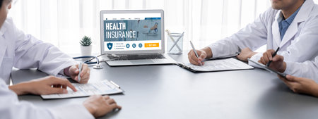 Health insurance web site brisk registration system for easy form filling