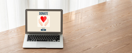 Online donation platform offer modish money sending system for people to transfer on the internet