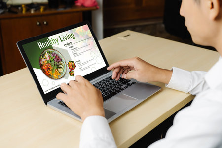 Healthy living website provide information for healthy diet and food cooking recipe for good health snuglyの写真素材