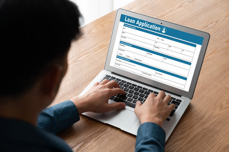 Online loan application form for modish digital information collection on the internet network