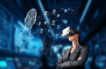 Explore the convergence of virtual reality and artificial intelligence in analytics and marketing,...