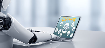 E-learning website with sofware for student to study online on the internet network snugly 3D...