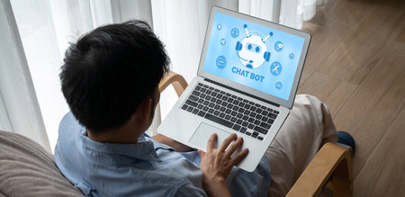 Chatbot software application for modish online business that automatically reply to customer...