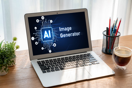 Generative AI virtual assistant tools for prompt engineer and user for ease of engage artificial intelligence AI technology help people to work with generative AI functions by prompting the AI snuglyの写真素材