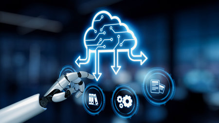 AI and cloud strategy boost digital infrastructure using artificial intelligence for secure storage,...