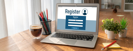 Online registration form for modish form filling on the internet website