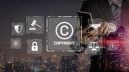 Understanding copyright is essential in digital publishing. Copyright ensures intellectual property is protected. Clear copyright and terms help avoid copyright infringement and legal conflict. Muxerの写真素材