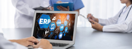 ERP enterprise resource planning software for brisk business to plan the marketing strategy