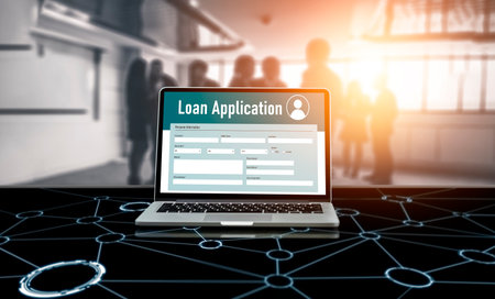 Online loan application form for modish digital information collection on the internet network