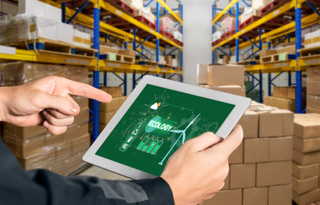 Computer Software Leading the Way in Green Business strategy and Sustainability, promoting...
