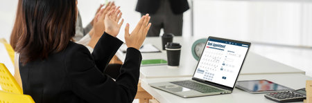 Online appointment booking calendar for registration on the internet website