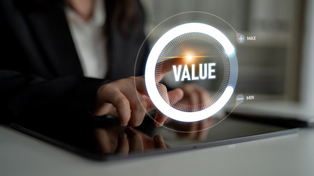 ERP platforms optimize business processes, improve efficiency, and drive operations through enterprise resource planning and digital ERP system implementation.の写真素材