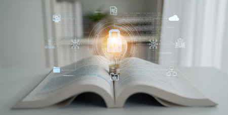 Cyber security protects against breaches, hacks, and network attacks using strong infrastructure and proactive digital defense strategies. Latchの写真素材