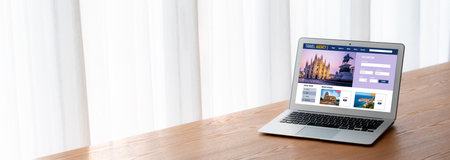 Online travel agency website for modish search and travel planning offers deal and package for...