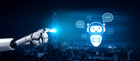 AI chatbot supports smart communication with users, providing automated answers and support through...