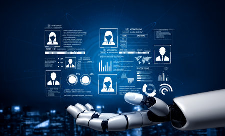 AI safeguards digital identity with smart authentication, secure login systems, and virtual...