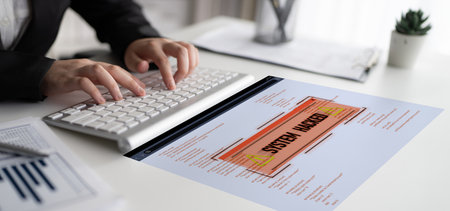 Cybersecurity protects digital systems from hackers with IT security, attack prevention, and risk management for safe online operations.の写真素材