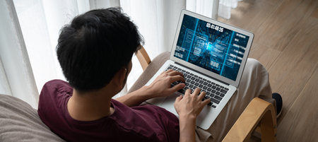 Software development or programming work with coding screen of various programming languages like...