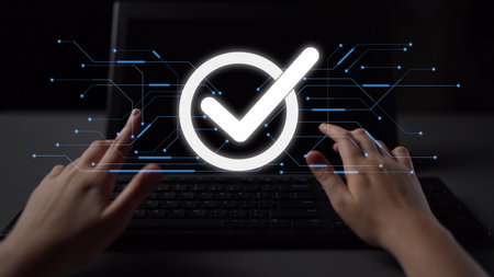 Quality assurance, product quality control, compliance verification, QA and QC systems, and product excellence achieved through structured quality assurance processes. Muxerの写真素材