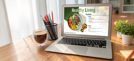 Healthy living website provide information for healthy diet and food cooking recipe for good health snuglyの写真素材