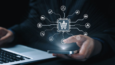 Omni-channel marketing and online shopping strategies, cross-platform customer experience, brand...