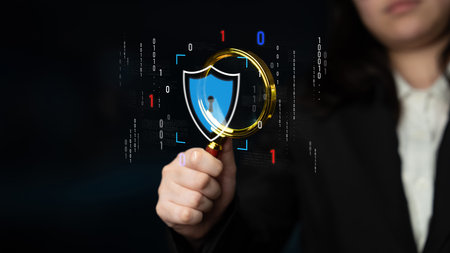 Cyber security protects against breaches, hacks, and network attacks using strong infrastructure and proactive digital defense strategies. Latchの写真素材