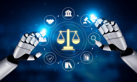 AI supports justice by automating legal research, analyzing case data, ensuring compliance, and...