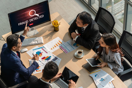Cyber security software show alert of cyber attack for protection snugly. Danger from virus,...