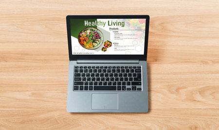 Healthy living website provide information for healthy diet and food cooking recipe for good health snuglyの写真素材
