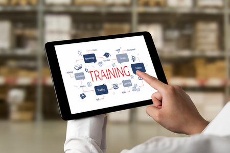 E-learning website with sofware for student to study online on the internet network snuglyの写真素材