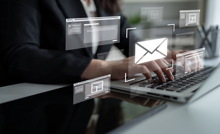 Email productivity tools improve communication, inbox control, and workflow for efficient, professional digital business operations. Latchの写真素材