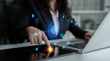 AI network system connects data, security, communication, and intelligence. AI network system...
