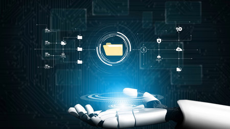 Online folder management for digital file organization, document folder access, cloud-based folder systems, and secure file categorization for efficient online document workflows. Muxerの写真素材